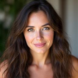 Professional headshot of Chloe Maxwell, a creative woman with artistic flair.