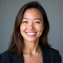 Professional headshot of Isabelle Reed, a woman with warm smile.